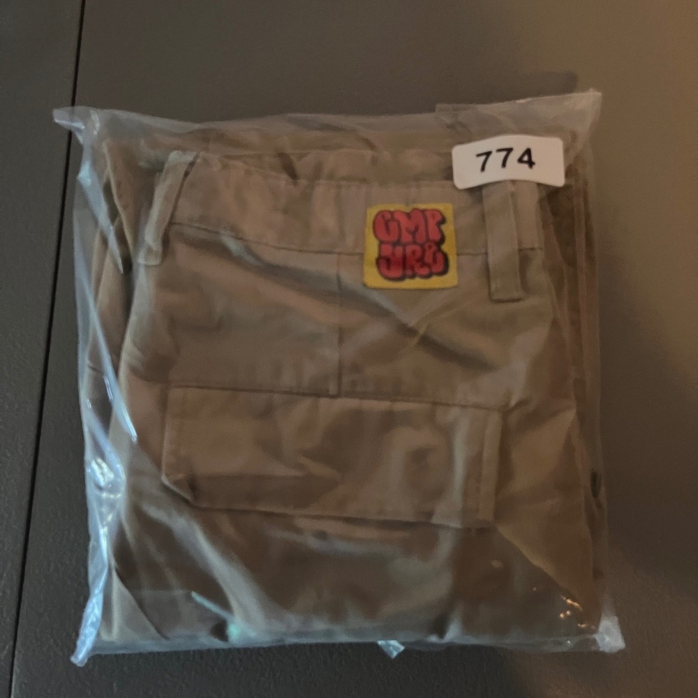 Y2K Empyre Relaxed Fit Cargo Skateboarding Pants Khaki Tan Mens 27 E0153423117C - Picture 12 of 12
